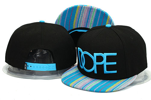 Dope Black Snapback Hat YS 0613
